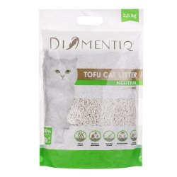DIAMENTIQ Tofu Neutral Ultra clumping - plantegrus - 2,5 kg
