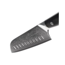 Kohersen Elegance Ibenholt Tr Santoku Kniv Damaskus Stl 12,7 cm