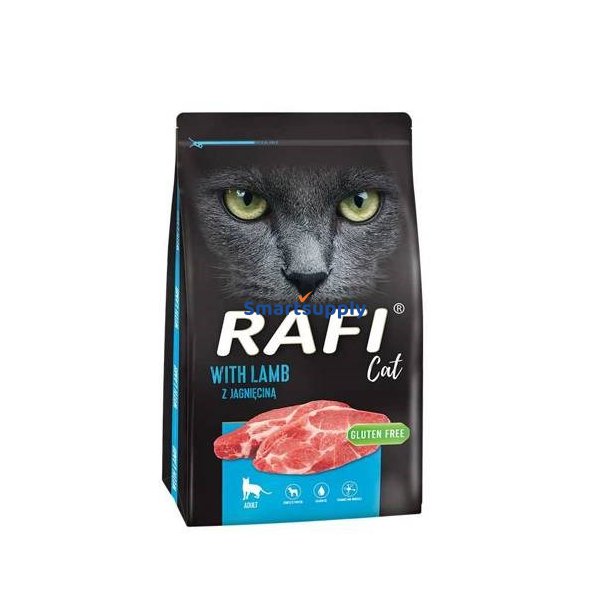 Dolina Noteci Rafi Kat Med Lam - Trkattefoder - 7 Kg