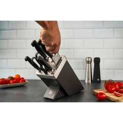 Zwilling Four Star 35148-507-0 Kkkenkniv/Bestikblok St 7 Stk Gr