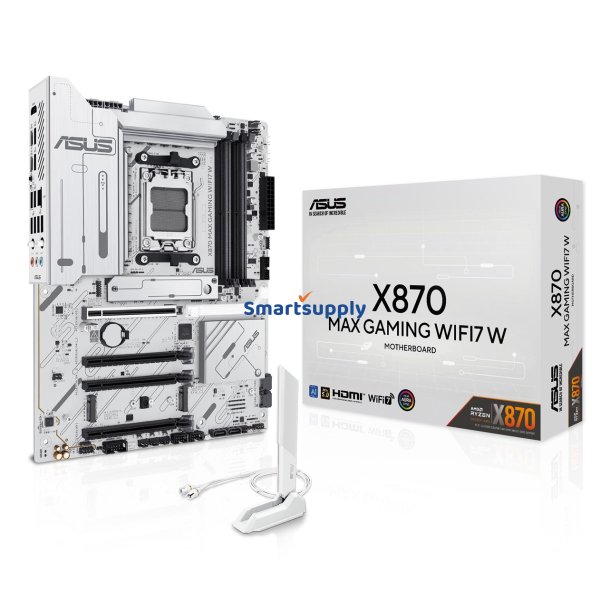 ASUS X870 MAX GAMING WIFI7 W AMD X870 Sokkel AM5 ATX