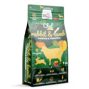 SYTA MICHA Chef Rabbit, lamb with pumpkin and pineapple - trfoder til hunde - 9kg