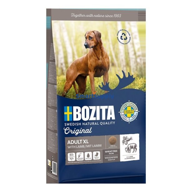 Bozita Original Adult Xl Lam - Trfoder Til Hunde - 12 Kg