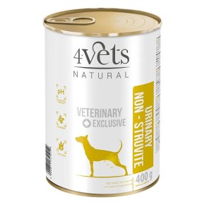 4VETS Natural Urinary No Struvit Dog  - vdt hundefoder - 400 g