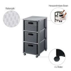 Rotho Country - Hylde - 71,2 X 32,5 X 37,5 cm