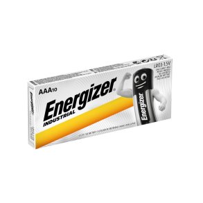 Energizer Industrial Engangsbatteri AAA LR03 Alkaline 1,5 V 10 stk