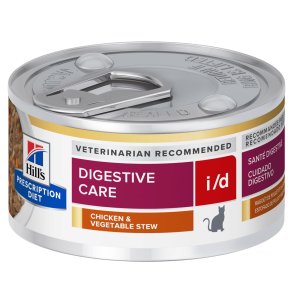 HILL'S PD Diet i / d Digestive Care Chicken&Vegetables - vdt kattefoder - 82 g