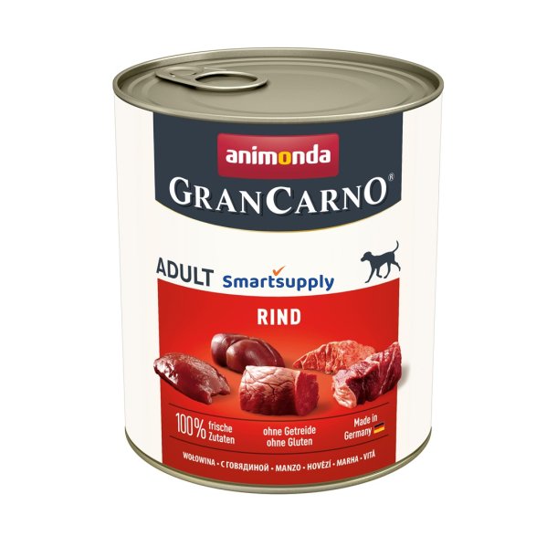 ANIMONDA GranCarno Adult Beef - vdfoder til hunde - 400g
