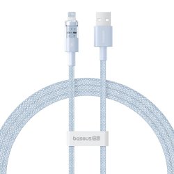 Baseus Gem USB til IP 2.4A hurtigopladningskabel 1 m Bl