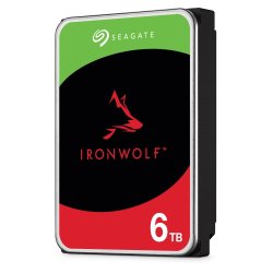 Seagate Ironwolf Intern Harddisk 6 TB 256 MB 3,5" Serial ATA III (St6000vn006)
