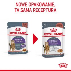 Royal Canin Appetitkontrol Stykker I Sauce - Vdfoder Til Katte - 12 X 85G