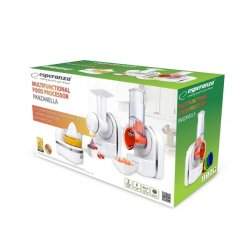 Esperanza EKM027 Elektriske rivejern og spiralizer Elektrisk rivejern Plast Hvid