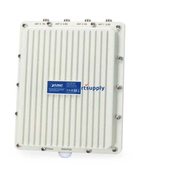 PLANET IP67 Wi-Fi 6 802.11ax, Dual 2400 Mbit/s Aluminium Strm over Ethernet (PoE)