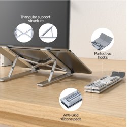 Unitek Ot155sl Brbar Stativ Slv