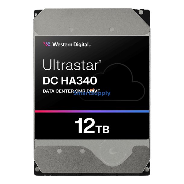 Western Digital Ultrastar DC Ha340 Intern Harddisk 12 TB 7200 RPM 512 MB 3,5" Serial ATA