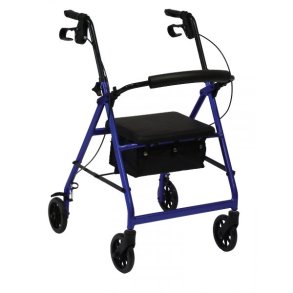 Letvgts sammenklappelig rollator i aluminium ALUBEST