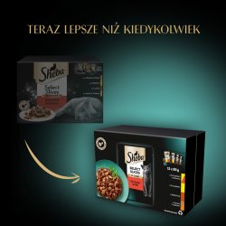 Sheba Selection I Sauce Juicy Flavors 12 X 85 G