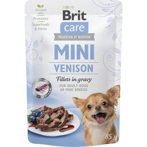 BRIT Care Mini Venison - Vdt hundefoder - 85 g