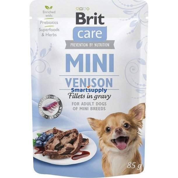 BRIT Care Mini Venison - Vdt hundefoder - 85 g