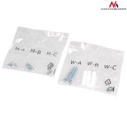 Maclean Mc-670 Vgmonteringsbeslag LCD Justerbart Vg-Tv-Beslag Op Til 20 Kg