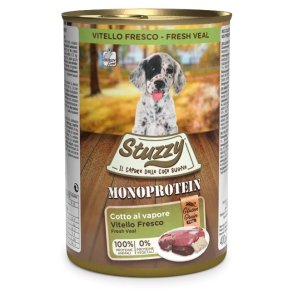 STUZZY Monoprotein Puppy Kalvekd - vdfoder til hvalpe - 400g
