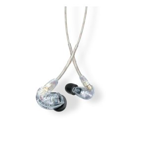 Shure SE215 Pro Headset Ledningsfrt I rerne Scene/studie Transparent