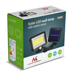 Maclean Energy Mce438 Solar LED Projektr Med Bevgelsessensor
