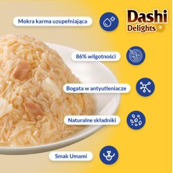 Inaba Cat Dashi Delights Delikate Flager Kylling Med Tun - Kat Godbid - 40G