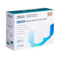 Tp-Link Ax3000 Whole Home Mesh Wi-Fi 6 System, 3-Pack