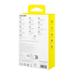 Baseus Gem USB A til USB C hurtigopladningskabel 2 m 100 W Lilla