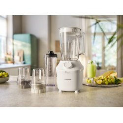 Philips 3000 series HR2041/00 blender 1,9 L Bordplade blender 450 W Hvid