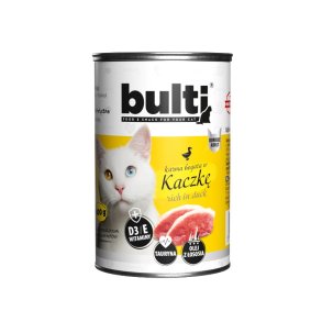 BULTI Rich in duck - vd kattefoder - 400g