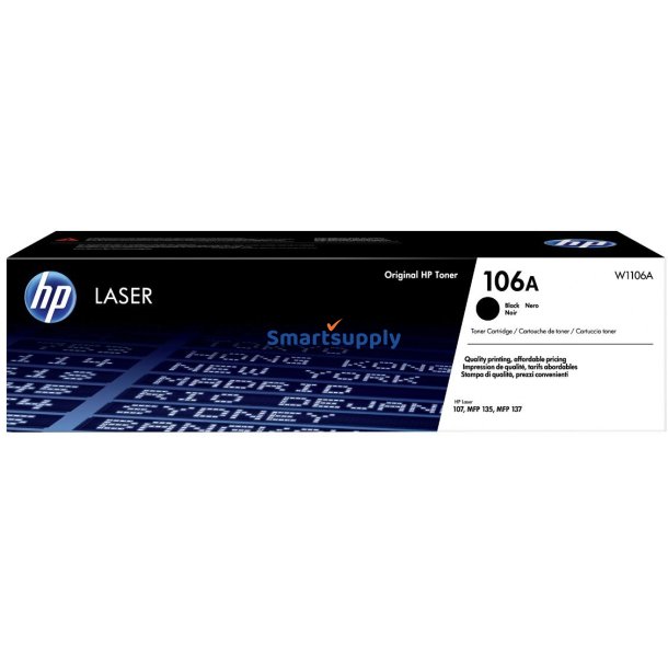 HP 106A toner 1.000 sider W1106A original