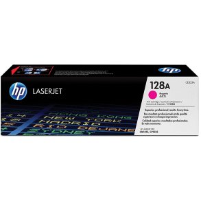 HP 128A Magenta toner 1.300 sider CE323A original
