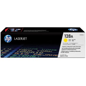 HP 128A Gul toner 1.300 sider CE322A original