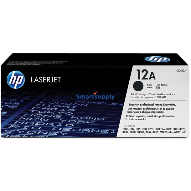 HP 12A toner 2.500 sider Q2612A original
