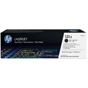 HP 131X Sort toner 2 stk 4.800 sider original multipakke