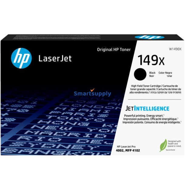 HP 149X toner 9.500 sider W1490X original