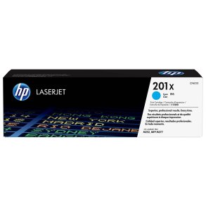 HP 201X Cyan toner 2.300 sider CF401X original