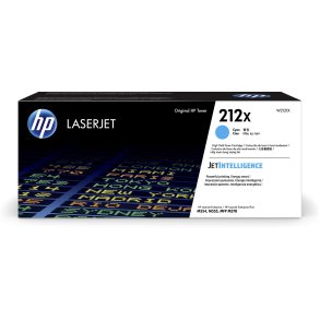 HP 212X Cyan toner 10.000 sider W2121X original