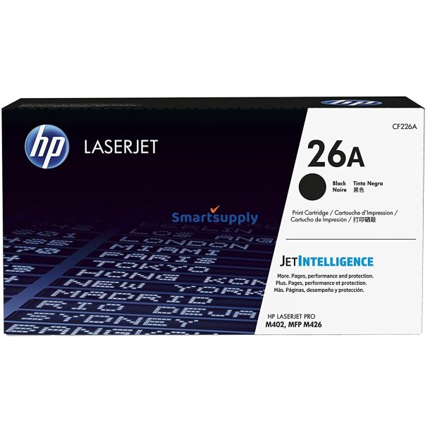 HP 26A toner 3.100 sider CF226A original