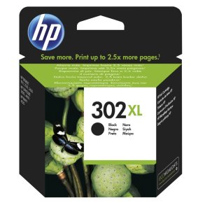 HP 302 XL Sort blkpatron 8,5ml original