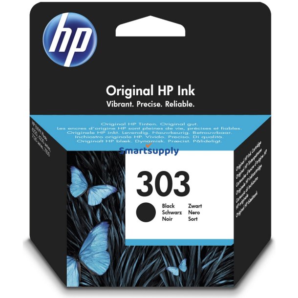 HP 303 Sort blkpatron 4ml original