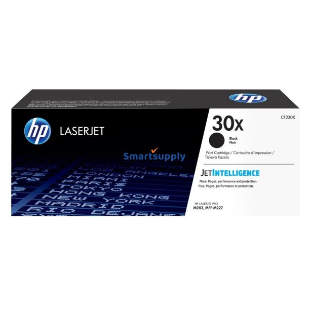 HP 30X toner 3.500 sider CF230X h�j kapacitet original
