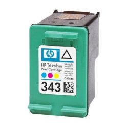 HP 343 Farve blkpatron 7ml original