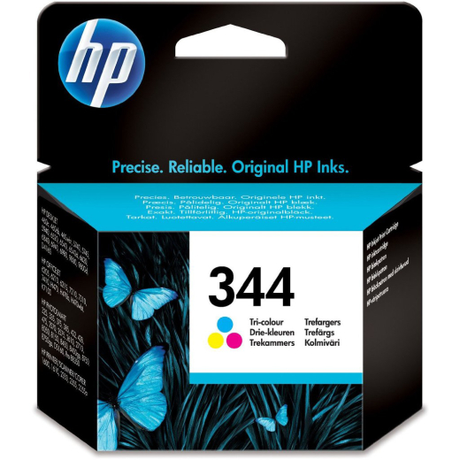 HP 344 Farve bl�kpatron 14ml original