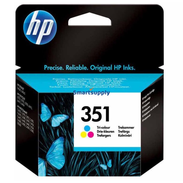 HP 351 Farve bl�kpatron 3,5ml original