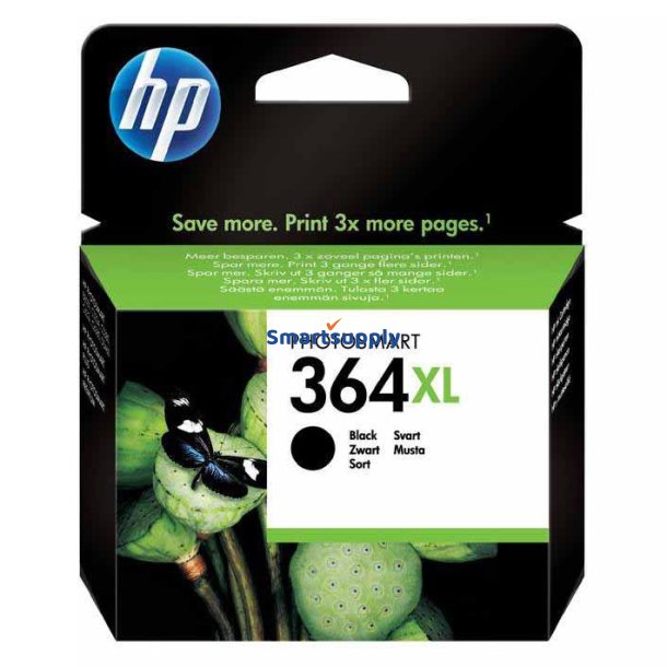 HP 364 XL Sort blkpatron 18ml original
