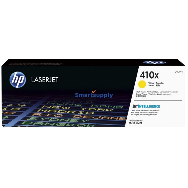 HP 410X Gul toner 5.000 sider CF412X original