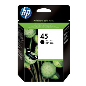 HP 45 Sort blkpatron 42ml 51645AE original
